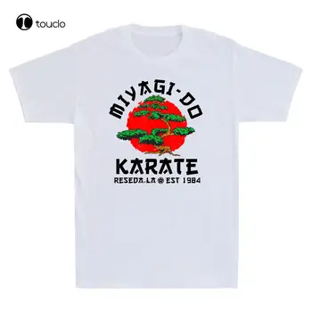 Miyagi Ar Jo Karatė Bonsai Medis Tee Kovos Meno 80S Kino Kobra Ka VYRIŠKI T-Shirt