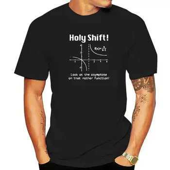 Šventosios Shift Matematikos Juokingi marškinėliai vyrams Skaičiavimas Sarkastiškas Kalambūras Fizikos Suaugusiųjų Vyrų Humoro T-Shirt cool Hipster streetwear vyrų drabužiai
